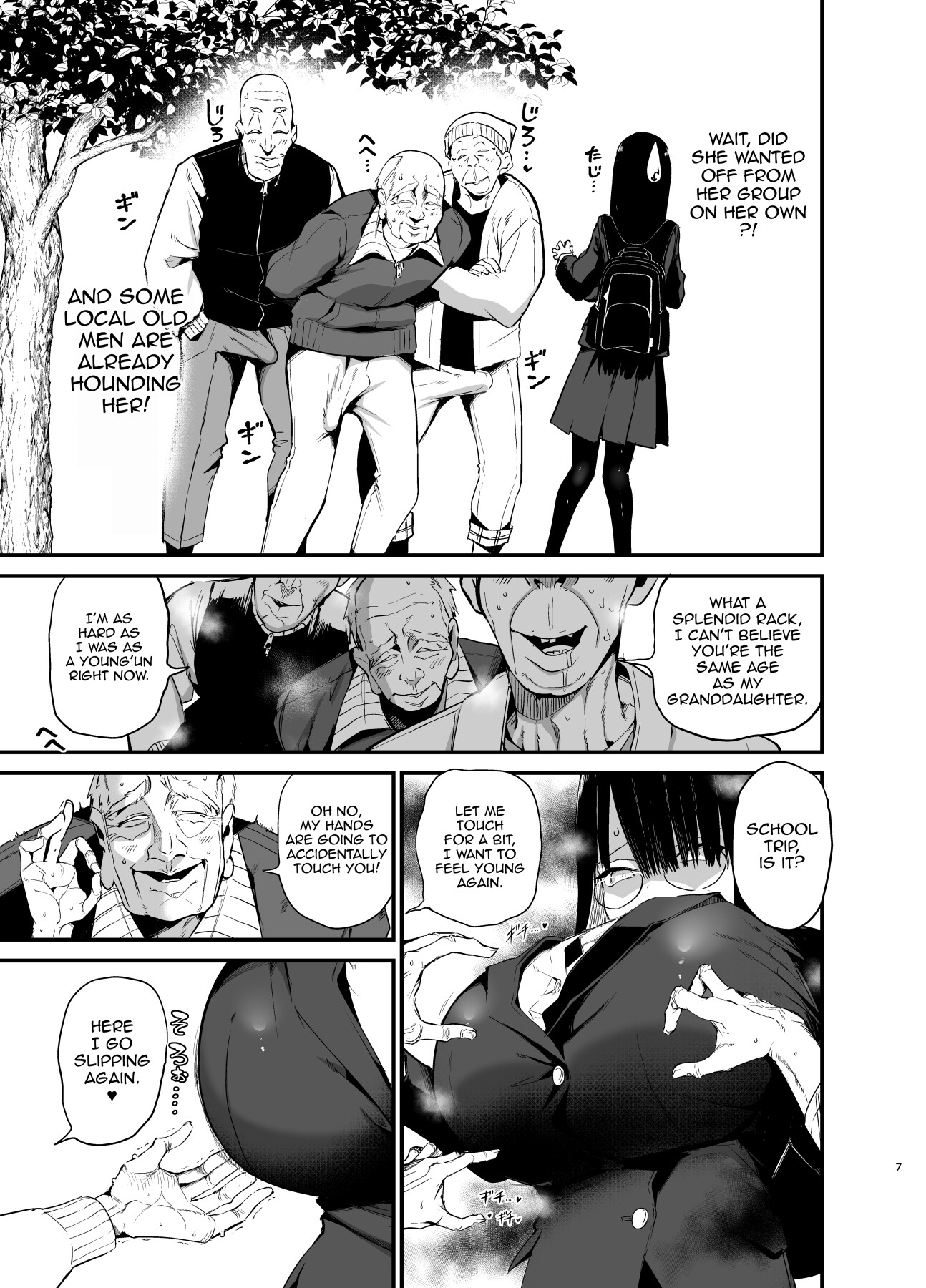 Hentai Manga Comic-Introverted K-cup girl 4-Read-7